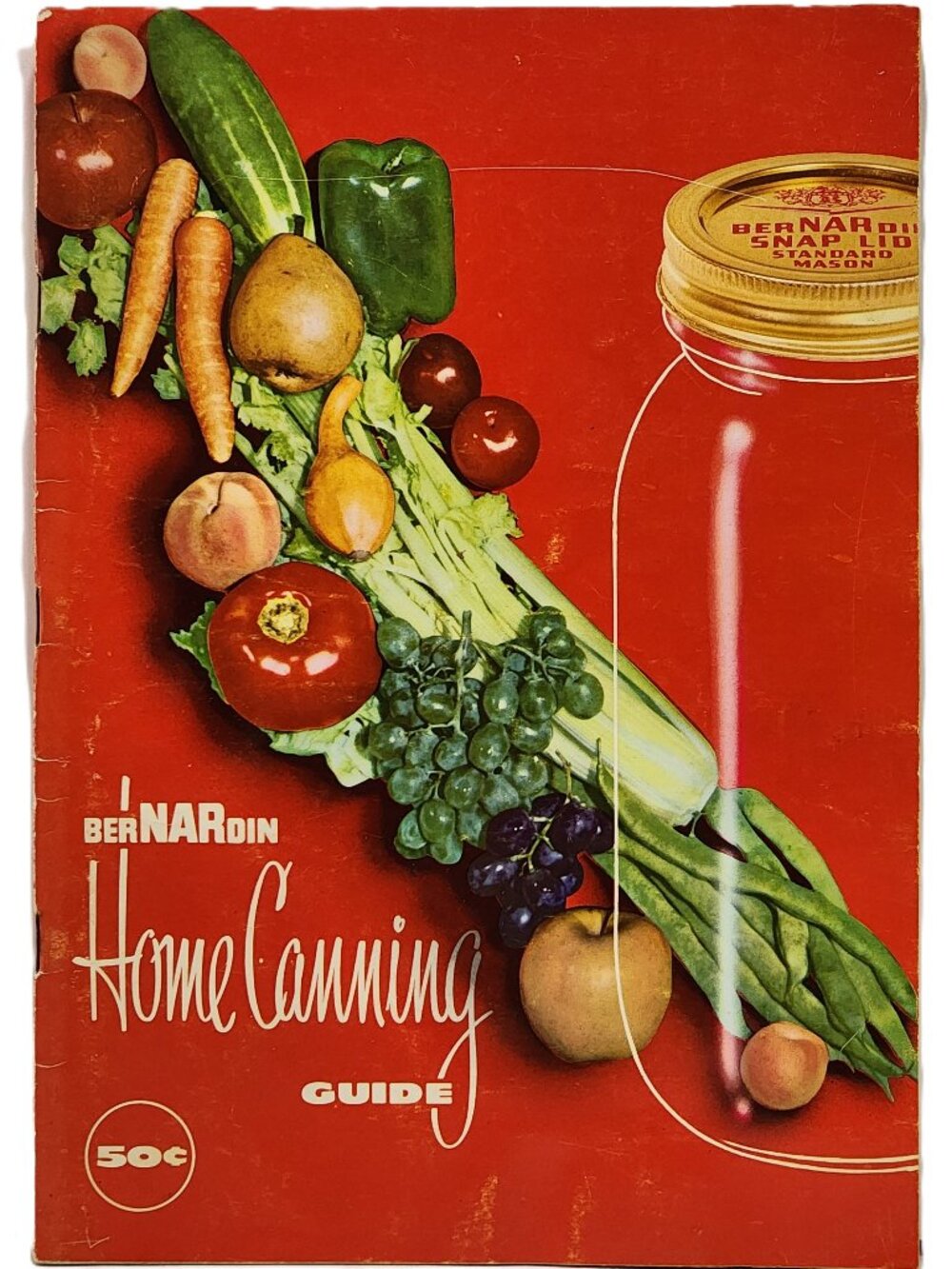 BerNARdin Home Canning Guide 1962 RARE VINTAGE COLLECTIBLE